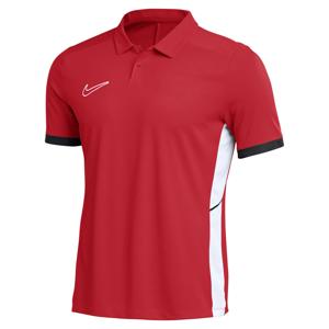 Nike Academy 25 Polo Rood Zwart Wit