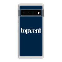 Topvent Navy: Google Pixel 6 Pro Transparant Hoesje