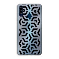 Crazy pattern: Samsung Galaxy A20s Transparant Hoesje