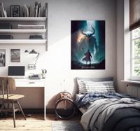 Monster Poster met Quote