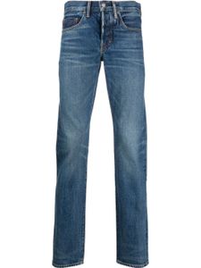 TOM FORD jean slim à taille basse - Bleu