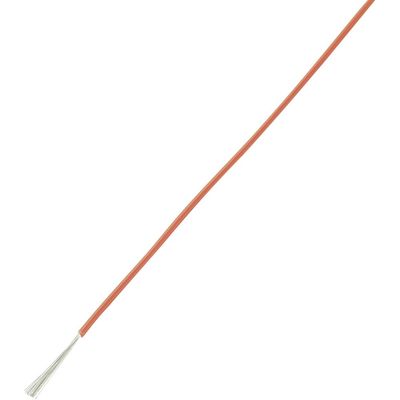TRU COMPONENTS 1565154 Draad LiY 1 x 0.14 mm² Rood 10 m