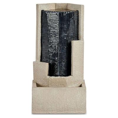 Fontän Gift Decor Bruin Zwart Hars Driehoek