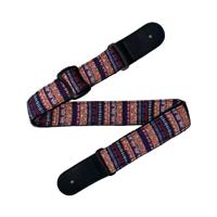 CLXmusic CWUS2-5 Geweven Ukulele Band Oranje/Blauw/Rood (Motief 5)