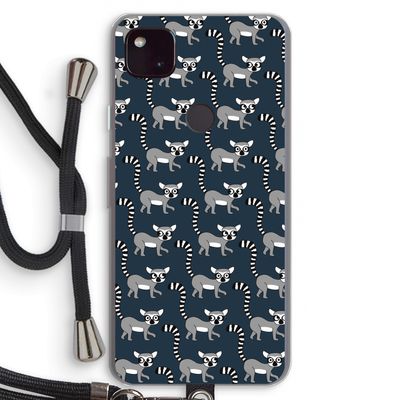 Makis: Pixel 4a 5G Transparant Hoesje met koord
