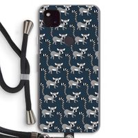 Makis: Pixel 4a 5G Transparant Hoesje met koord