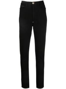 Philipp Plein jean skinny à taille haute - Noir