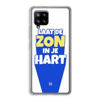 Laat de zon in je hart: Samsung Galaxy A42 5G Transparant Hoesje Laat de zon in je hart: Samsung Galaxy A42 5G Transparant Hoesje