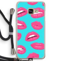 Bite my lip: Samsung Galaxy A3 (2016) Transparant Hoesje met koord