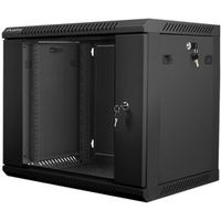 Lanberg WF01-6409-10B rack 9U Wandrek Zwart