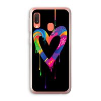 Melts My Heart: Samsung Galaxy A20e Transparant Hoesje