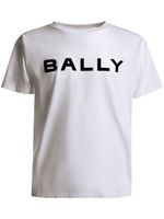 Bally t-shirt en coton biologique à logo imprimé - Blanc