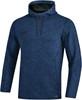 JAKO 6729D Sweater Met Kap Premium Basics Dames - Marine Gemeleerd - 34