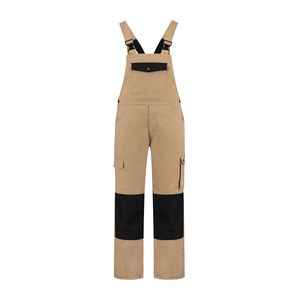 WW4A Tuinbroek Katoen/Polyester - Kaki/Zwart