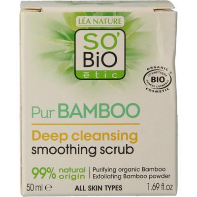 So Bio Etic Bamboo scrub