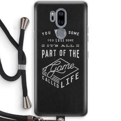 Life: LG G7 Thinq Transparant Hoesje met koord