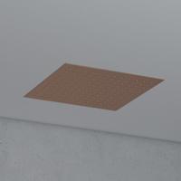 Hoofddouche SaniClear Cube | 30 cm | Vierkant | Geborsteld koper Hoofddouche SaniClear Cube | 30 cm | Vierkant | Geborsteld koper