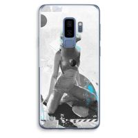 I will not feel a thing: Samsung Galaxy S9 Plus Transparant Hoesje