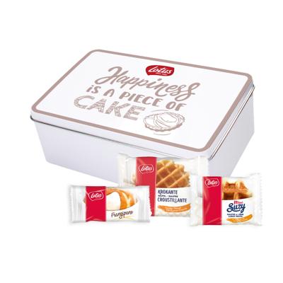 Lotus collection box met Frangipane, Krokante Wafels & Mini Suzy -