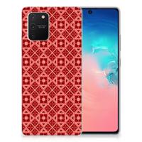 Samsung Galaxy S10 Lite | TPU bumper | Batik Rood