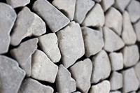 Riverstone Licht Grijs mozaiek natuursteen grijs mat - thumbnail