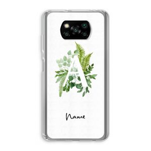 Green Brush: Xiaomi Poco X3 NFC Transparant Hoesje