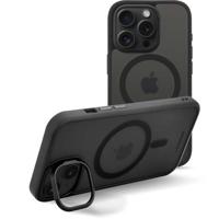 Mobilize MagSafe Compatible Hybrid Pro Case with Camera Stand Apple iPhone 15 Pro Black