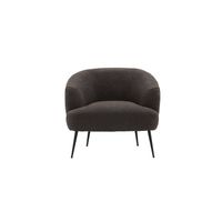 Derry fauteuil bruin. - thumbnail