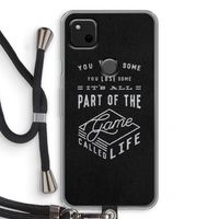 Life: Pixel 4a Transparant Hoesje met koord