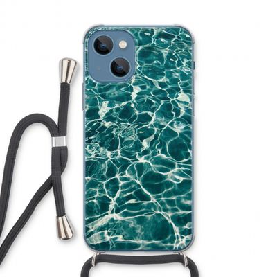 Weerkaatsing water: iPhone 13 Transparant Hoesje met koord