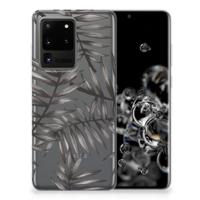 Samsung Galaxy S20 Ultra | TPU Case | Leaves Grey Samsung Galaxy S20 Ultra | TPU Case | Leaves Grey