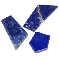 Lapis Lazuli Schijfjes / Cabochons (100 gram) - thumbnail