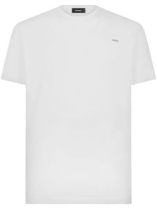 DSQUARED2 t-shirt à plaque logo - Blanc