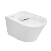 Mueller Afesta rimless toiletpot zonder zitting wit - thumbnail