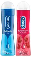 Durex AANBIEDING Play Sensitive En Play Aardbei Glijmiddel 2x50ml