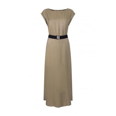 Jansen Amsterdam - Groen | Dames | Jurk | Groen | 44 | regular | Kamst mode