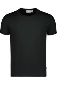 HAKRO Performance Regular Fit T-Shirt ronde hals zwart, Effen