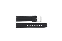 Horlogeband Festina F16838 / F16604 / F16604-1 / F16604-2 / F16604-5 / F16604-6 Rubber Zwart 22mm