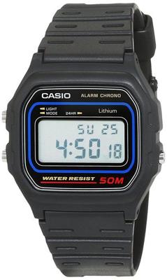 CASIO Dames W-59-1VQES chronograaf horloge