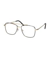 Spectrum leesbril vintage piloot metaal goud/zwart 3.50
