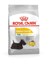 ROYAL CANIN Mini Dermacomfort - droogvoer voor volwassen kleine rassen met een gevoelige huid die snel geïrriteerd raakt - 3kg