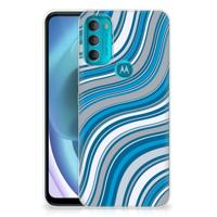 Motorola Moto G71 5G | TPU bumper | Waves Blue