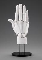 Takahiro Kagami PVC Artist Support Item Hand 1/1 Model Men /R White 22 cm