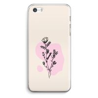 Roses are red: iPhone 5 / 5S / SE Transparant Hoesje