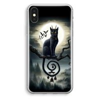 Moonlight Companions: iPhone XS Transparant Hoesje