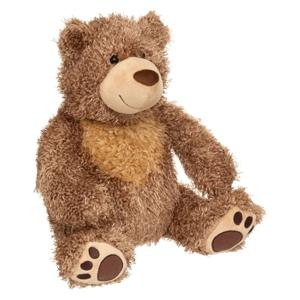 Knuffeldier Beer Yogi - zachte pluche stof - wilde dieren knuffels - bruin - 45 cm