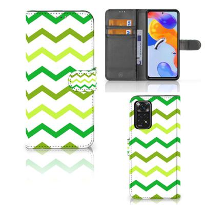 Xiaomi Redmi Note 11 Pro 5G/4G | Telefoon Hoesje | Zigzag Groen