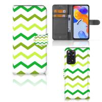 Xiaomi Redmi Note 11 Pro 5G/4G | Telefoon Hoesje | Zigzag Groen