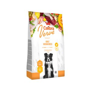 Calibra Verve Graanvrij Adult Medium Hondenvoer - Kip en Eend - 12 kg