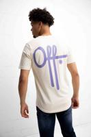 Off The Pitch Fullstop Slim Fit T-Shirt Heren Wit - Maat XS - Kleur: Wit | Soccerfanshop